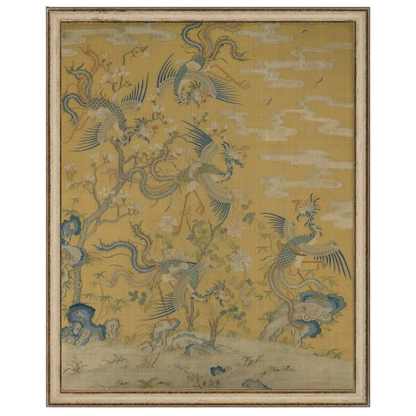 A Pair of Ten Phoenixes in a Garden