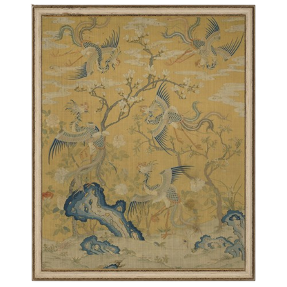 A Pair of Ten Phoenixes in a Garden