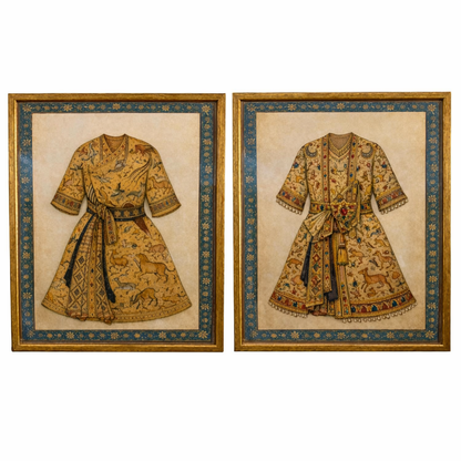 A Pair Of Mughal Robes