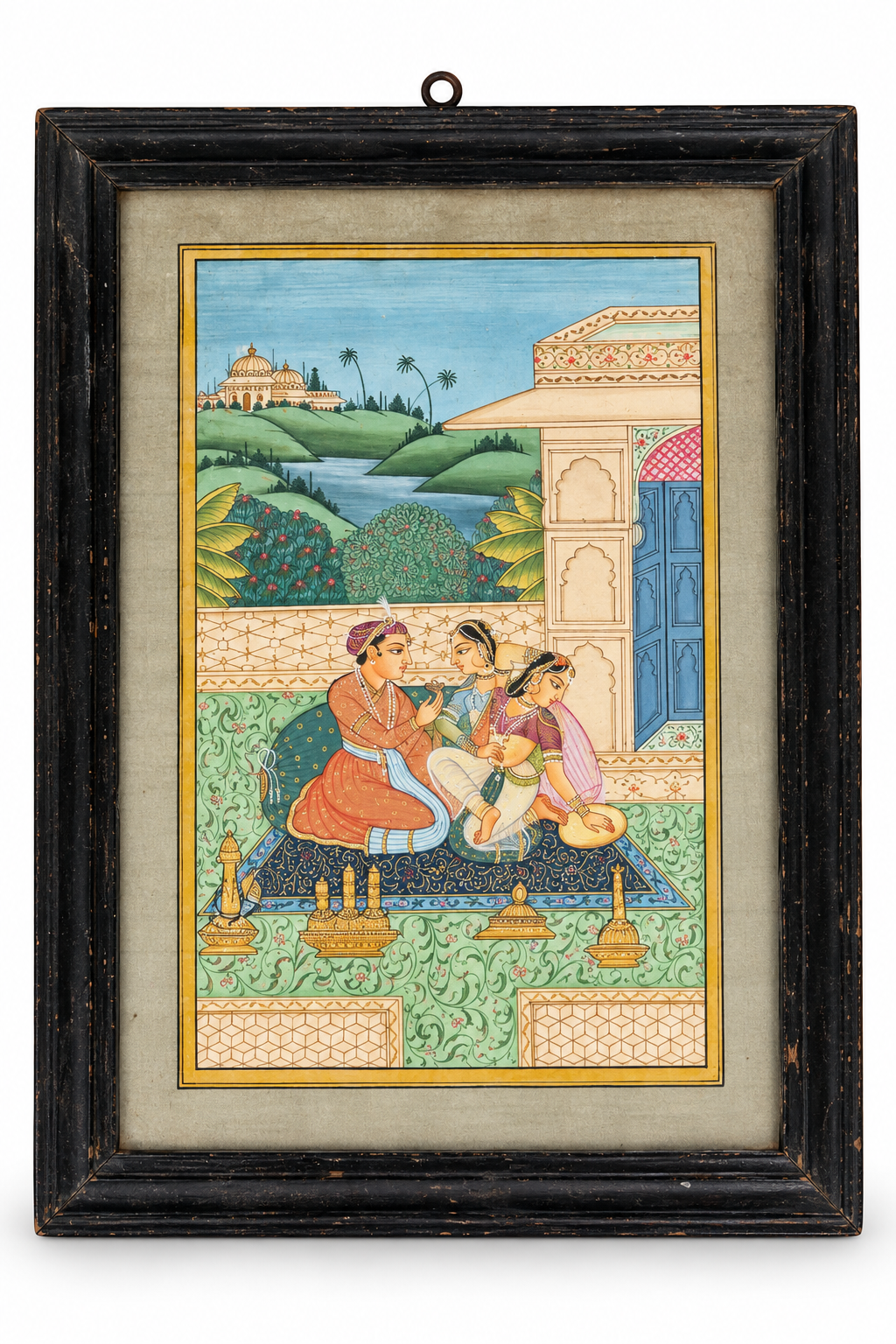 A Pair of Mughal Miniature Paintings