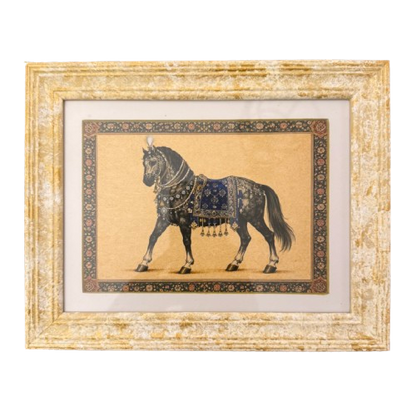 A Set of Six Framed Horse Prints