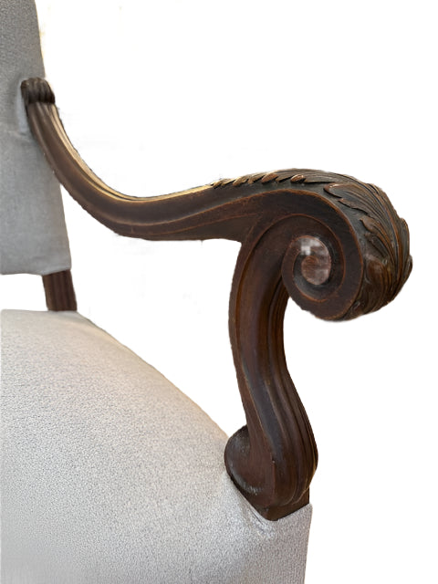 A Pair Of Dutch Antique Armchairs
