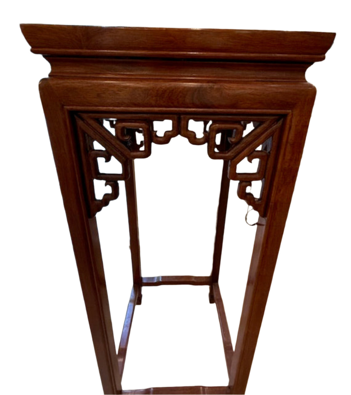 A Pair Of Oriental Carved Side Tables