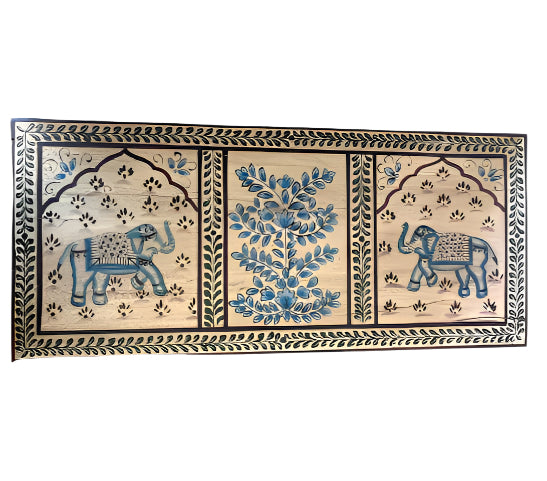 Hand-Painted Indian Cabinet
