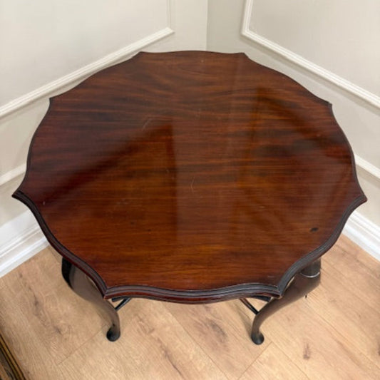 Octagonal Pie Crust Occasional Table