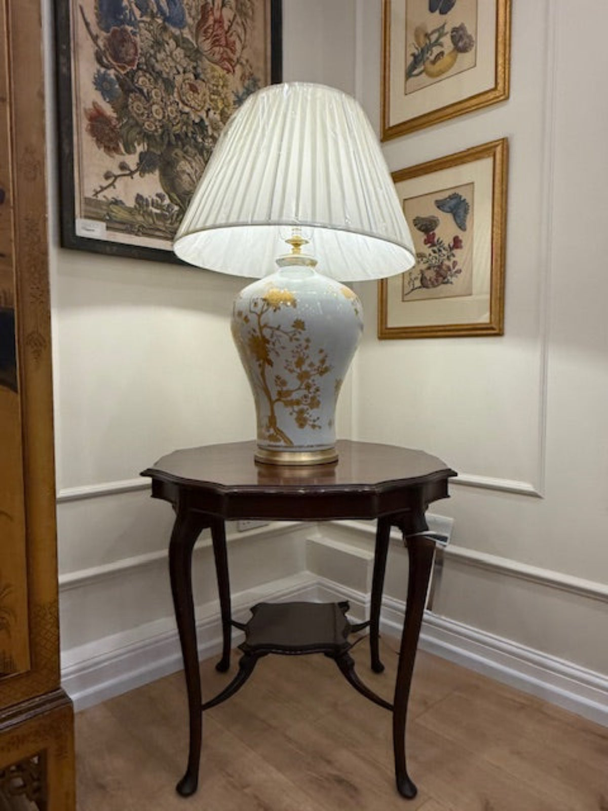Octagonal Pie Crust Occasional Table
