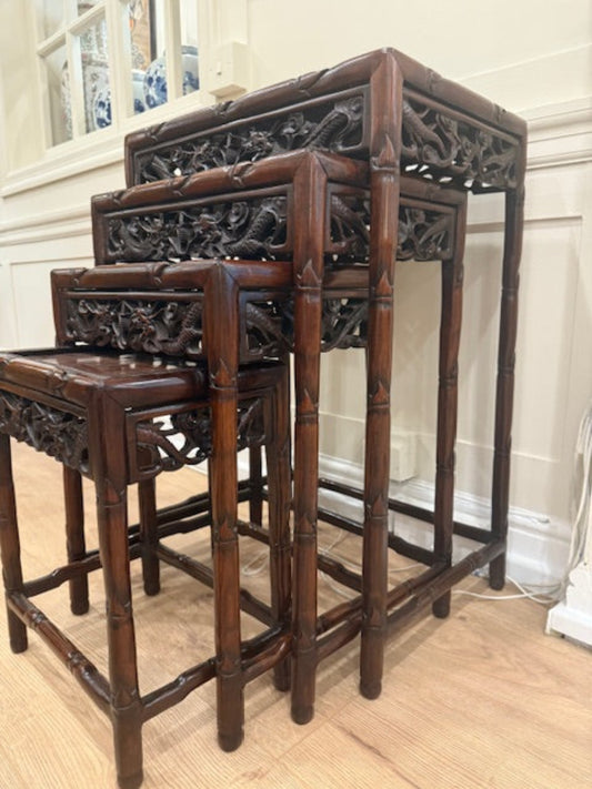 Nest Of Rosewood Tables