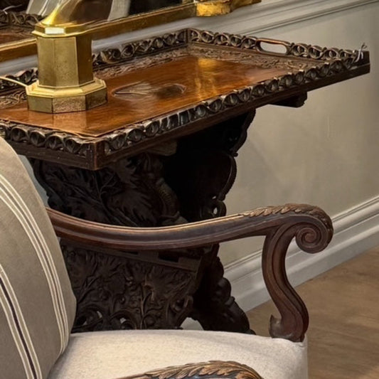 Unusual Anglo-Indian Butler’s Tray