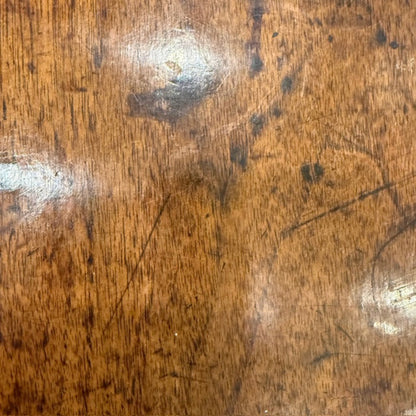 Early Provincial French Commode With Elaborate Brass Escutcheons