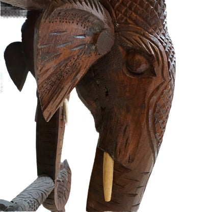 Antique Anglo Indian Elephant Stool