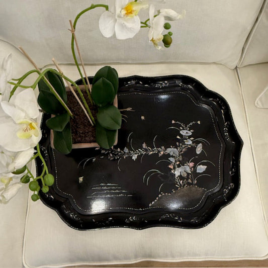 Mother Of Pearl Inlay Tray