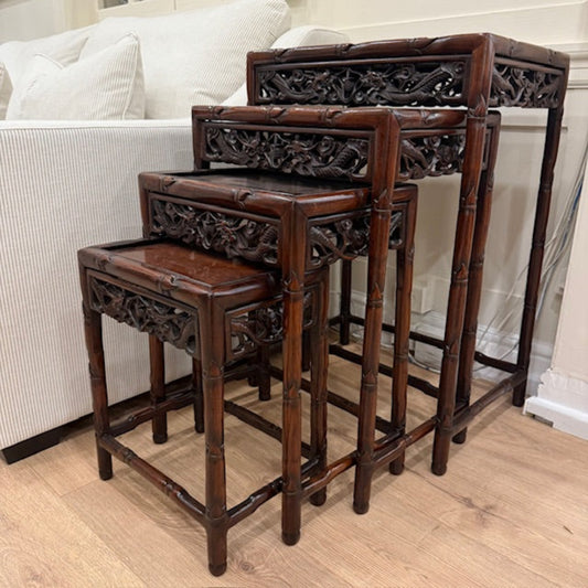 Nest Of Rosewood Tables