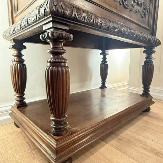 19th Century Italian Carved Jardinière Stand – Veneto, Circa 1880