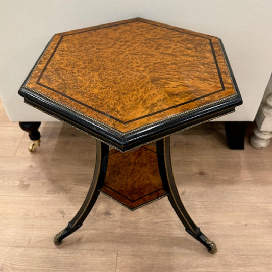 Hexagonal Occasional Table