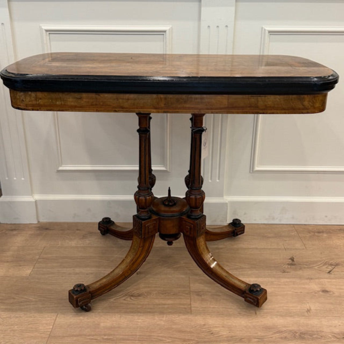 Fine Inlaid Mahogany Card Table