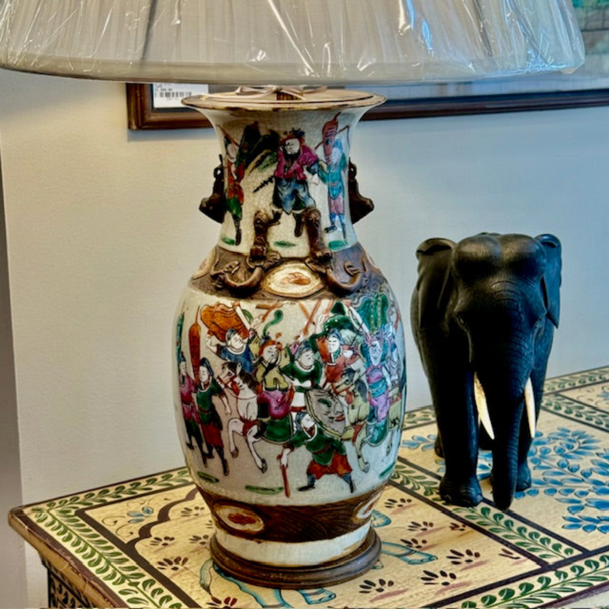 Nanking. 20th Century Oriental Lamp
