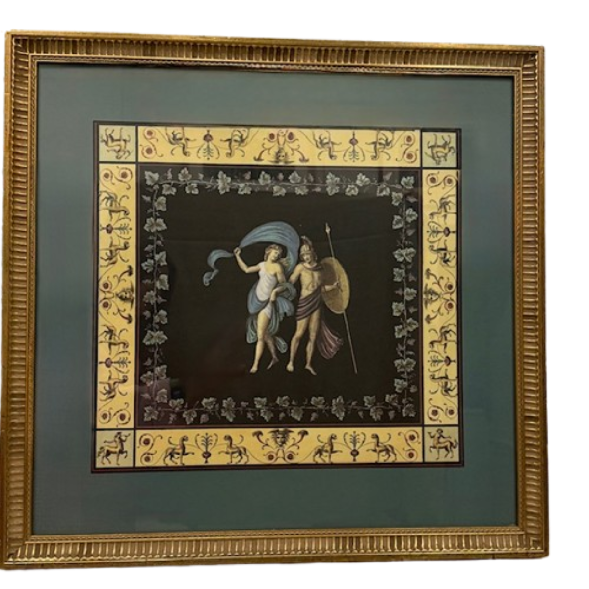 A Pair Of Neoclassical Prints by Michelangelo Maestri