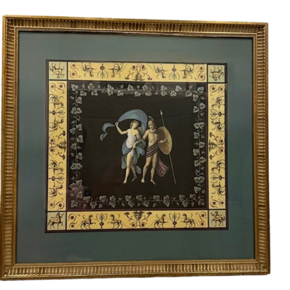 A Pair Of Neoclassical Prints by Michelangelo Maestri