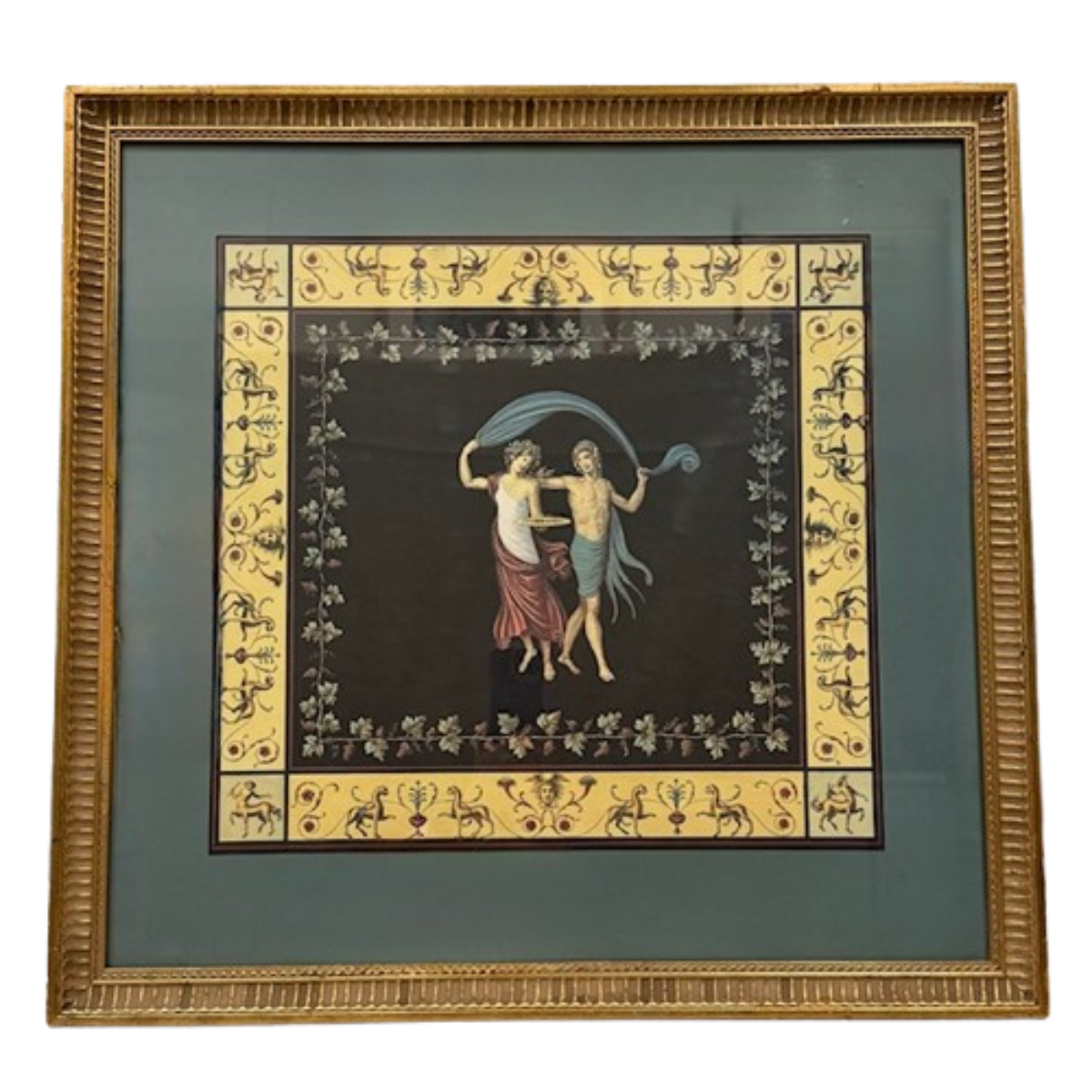 A Pair Of Neoclassical Prints by Michelangelo Maestri