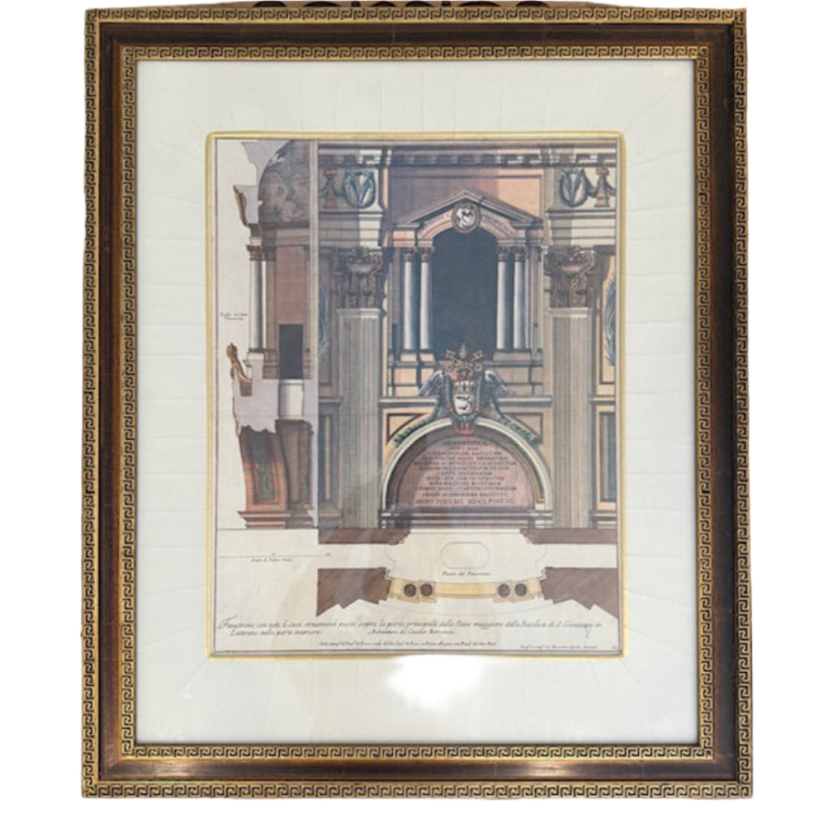 A Pair Of Architectural Prints