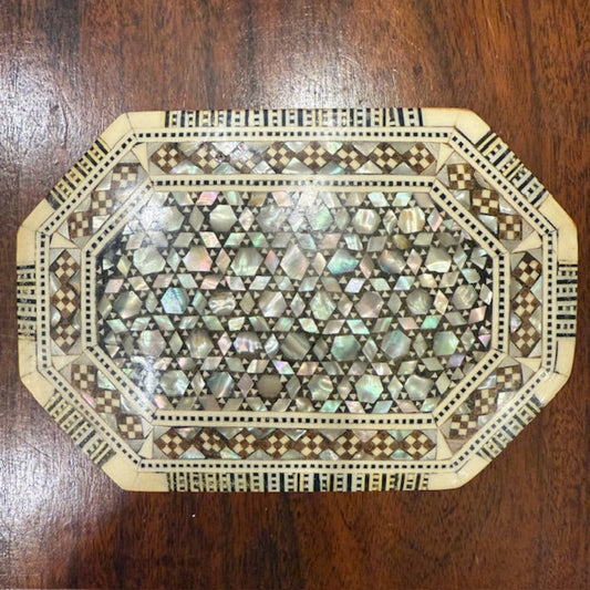 Inlay Box With Mother Of Pearl