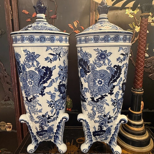 A Pair Of Limited Edition Sopde Vases