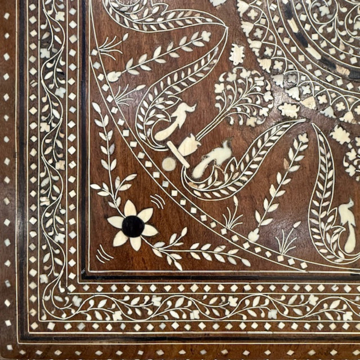 Bone Inlay Table