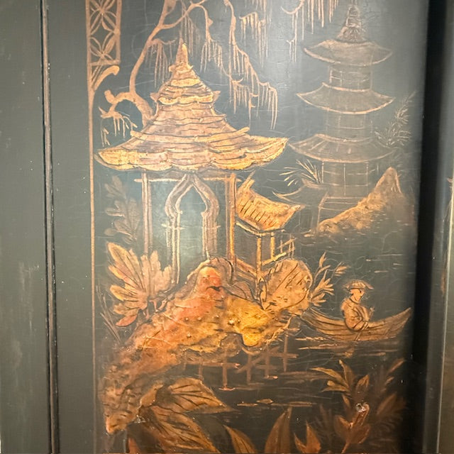 Georgian Chinoiserie Corner Unit