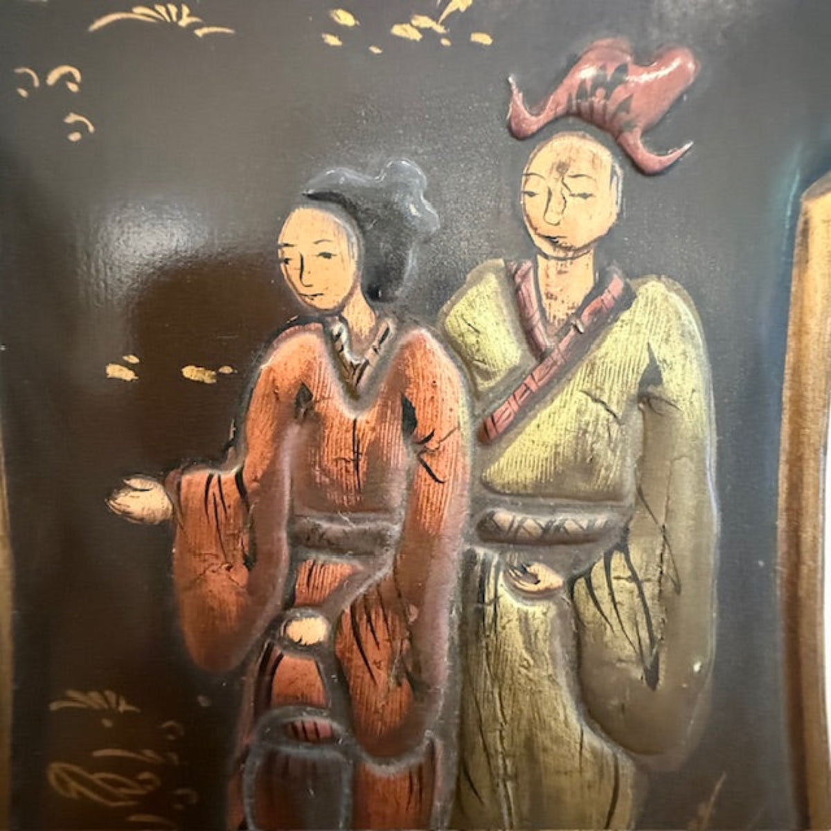 A Pair Of Chinoiserie Chairs