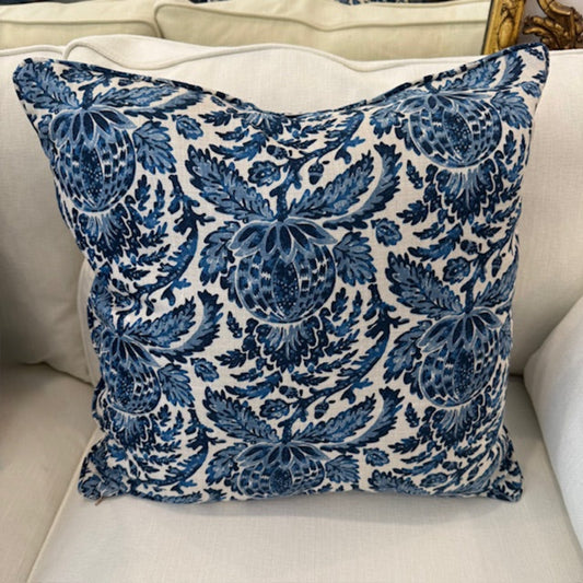 Linwood Torosay Indigo Cushion