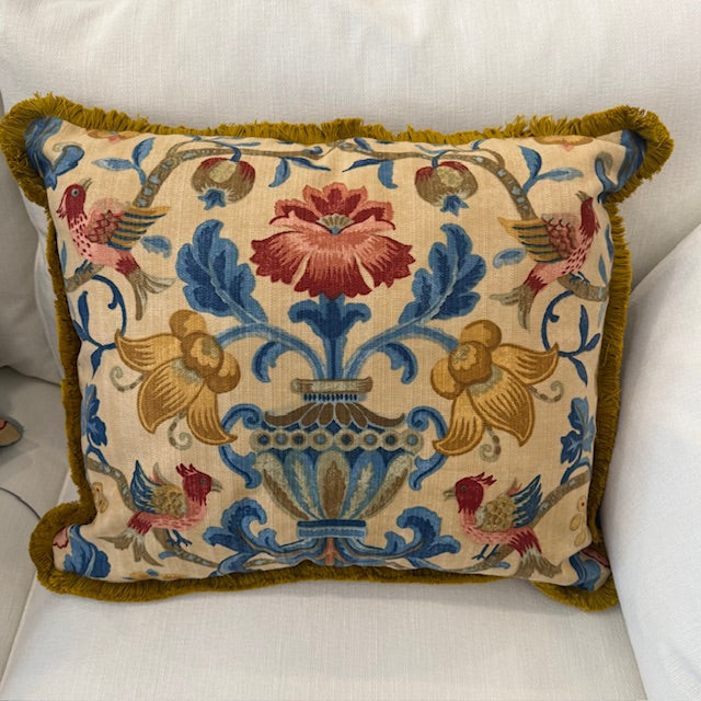 Zoffany Pompadour Fringed Cushion