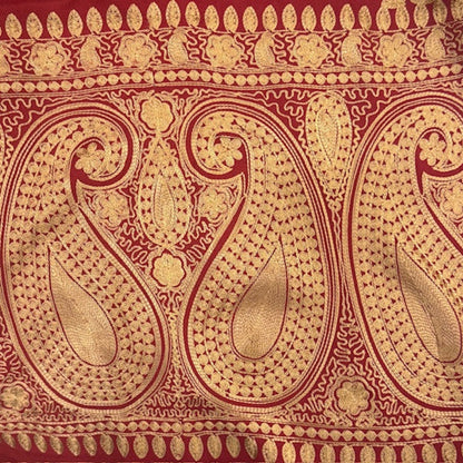 Shawl Jaipur -Crimson