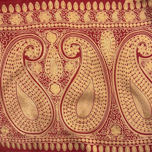 Shawl Jaipur -Crimson