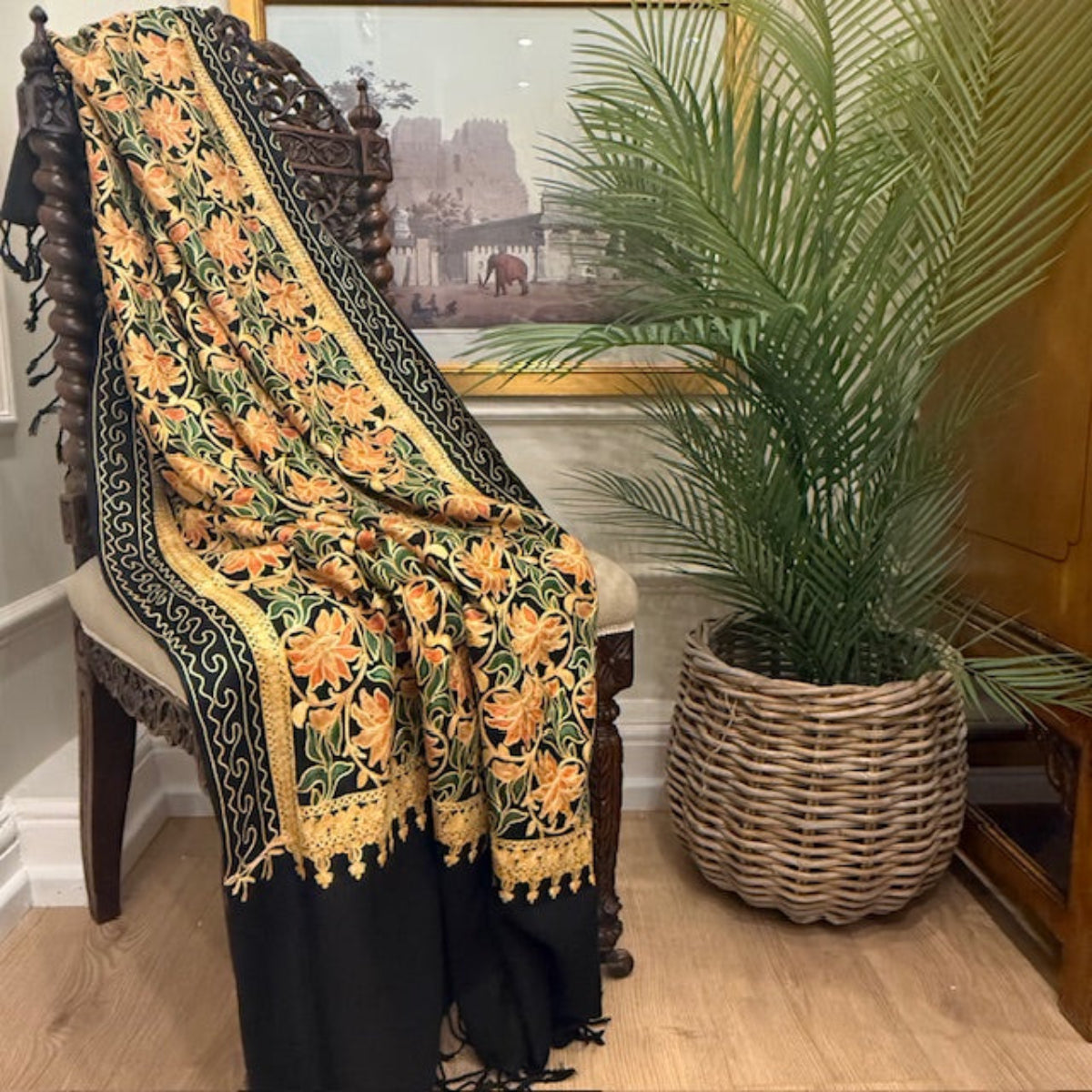 Shawl Jaisalmer - Midnight