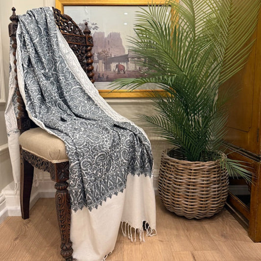 Shawl Jodhpur - shadow grey