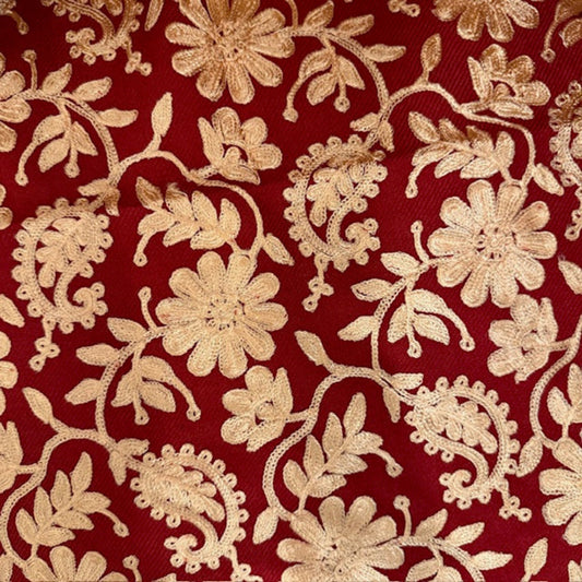 Shawl Manipur - Scarlet