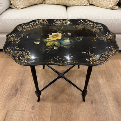 Jennens and Bettridge Papier Mache Tray Table