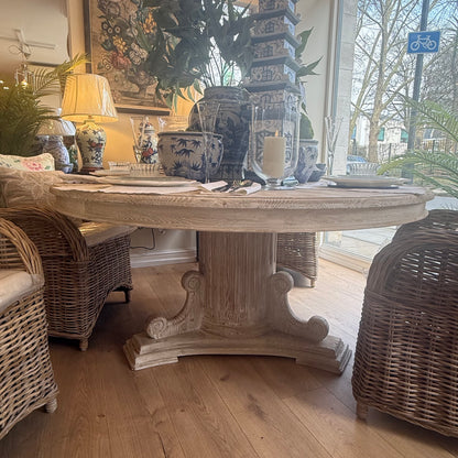 The Corinthian Pedestal Dining Table