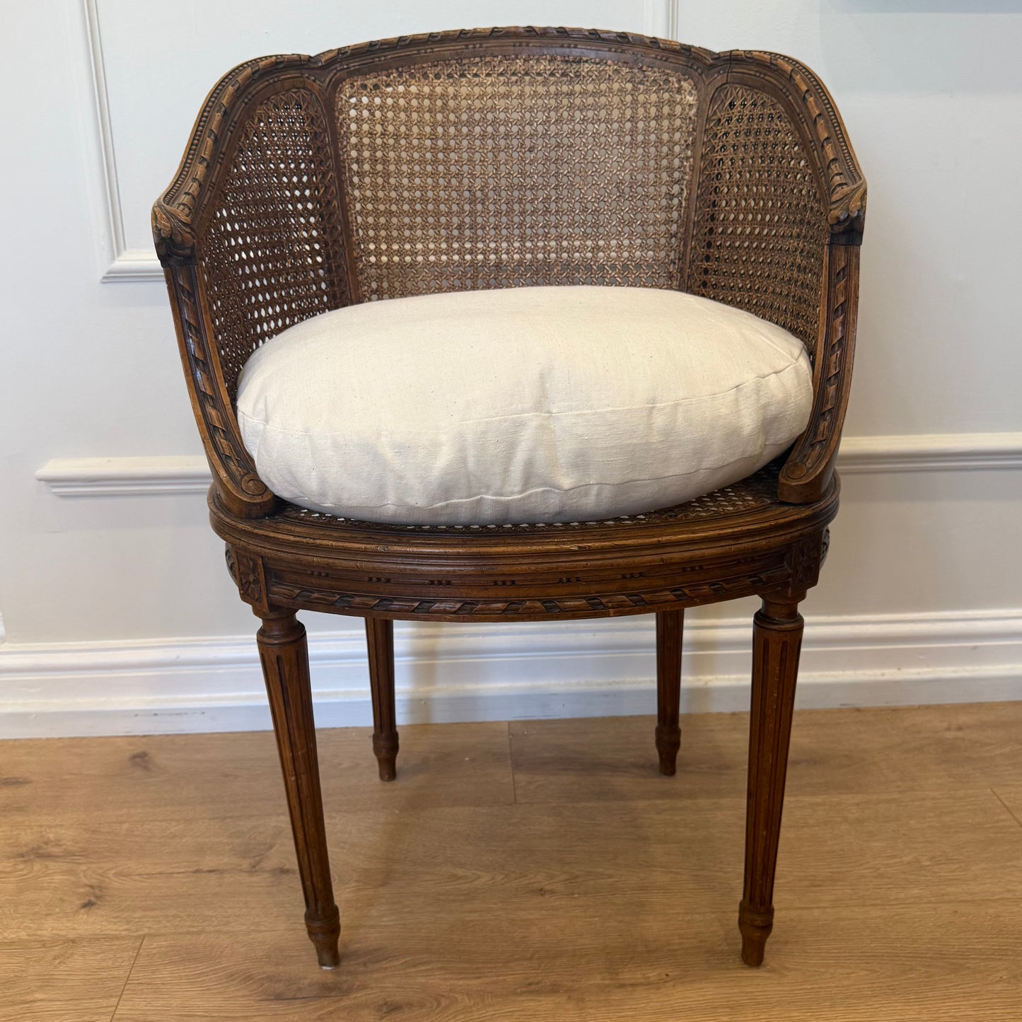 A Pair of French Bergère Chairs