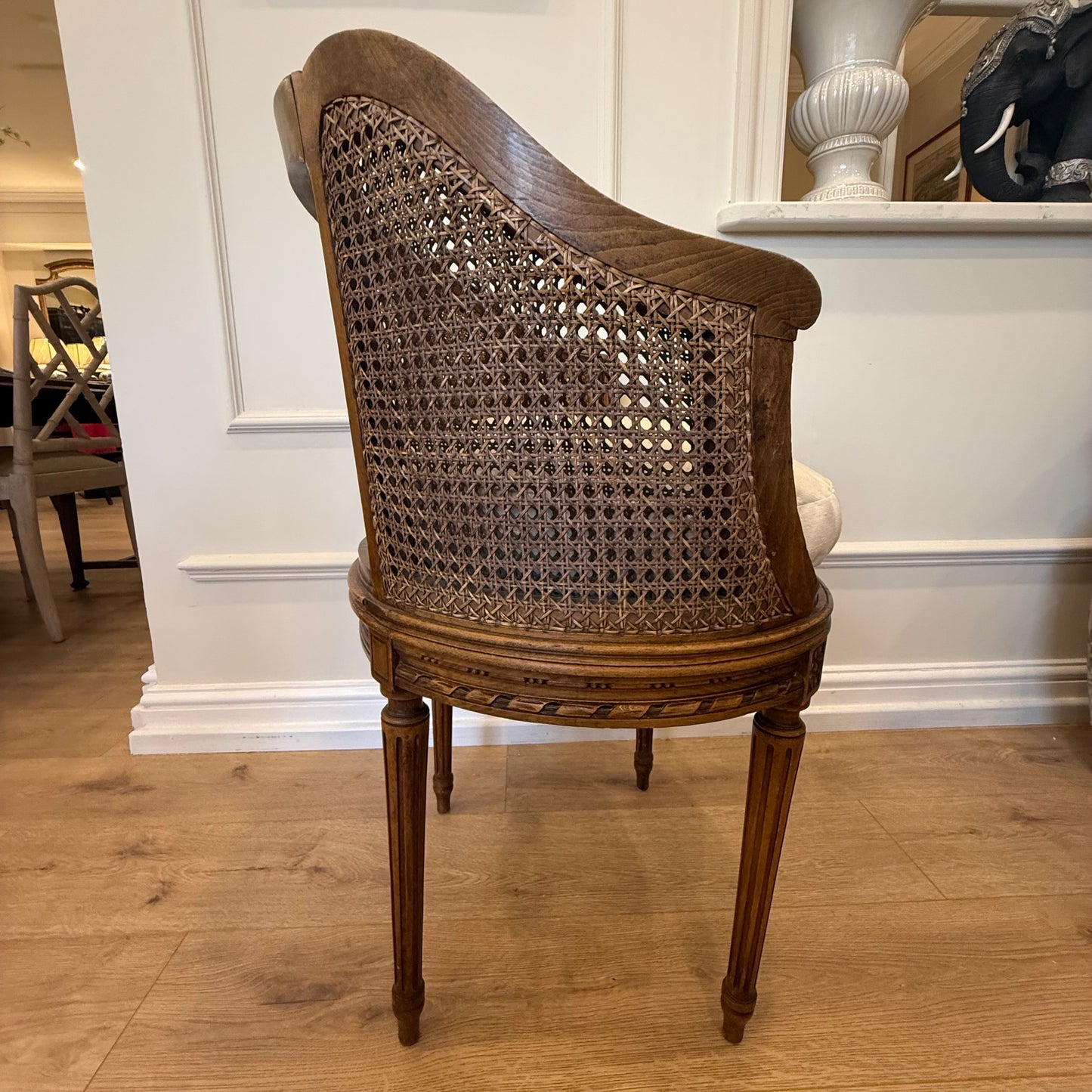 A Pair of French Bergère Chairs