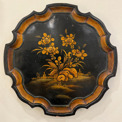 Set of Three Chinoiserie Wall Plaques