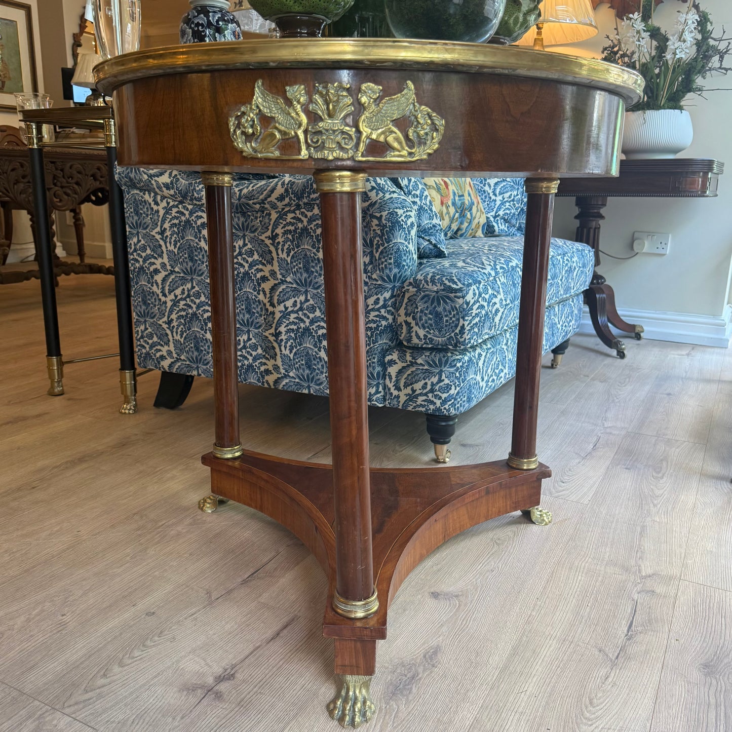 Empire Marble Top Table from The Savoy Hotel