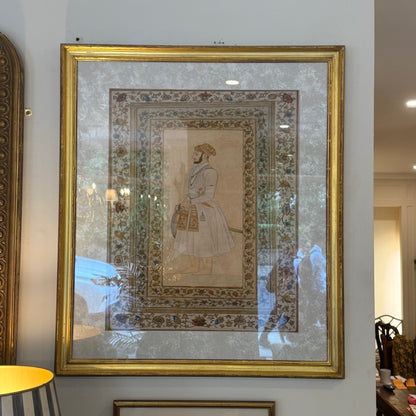 Mughal Portrait Print Pair