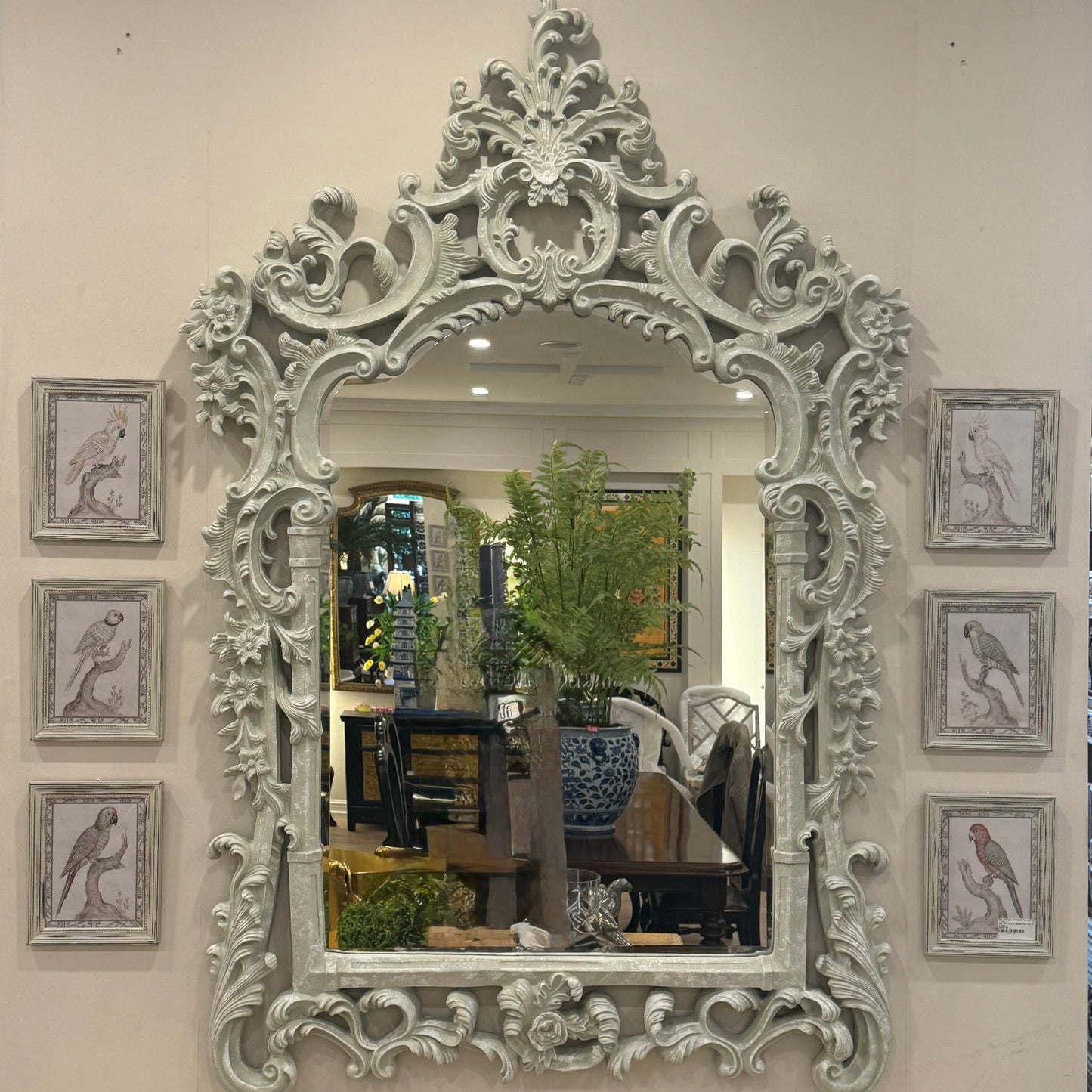 Italian Rococo Mirror,