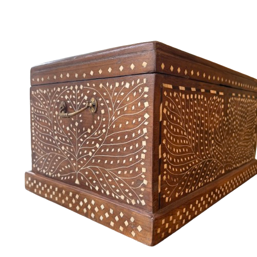 Bone Inlay Storage Box