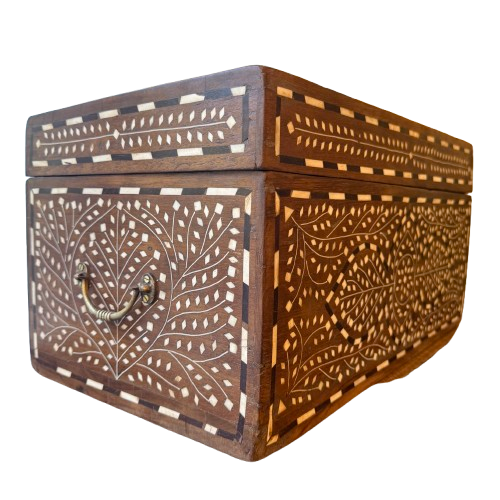 Bone Inlay Storage Box