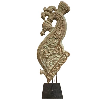 Hand Carved Architectural Bracket on Stand