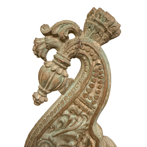 Hand Carved Architectural Bracket on Stand