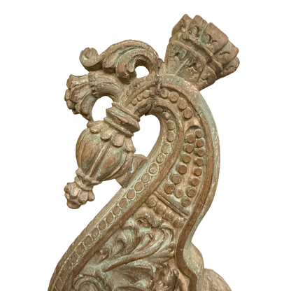 Hand Carved Architectural Bracket on Stand