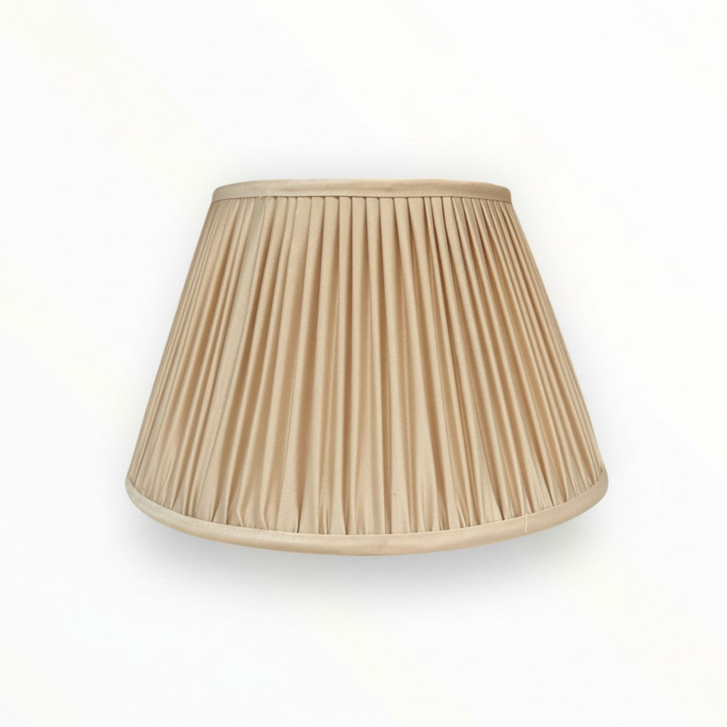 Soft Gold Hand Pleat Empire Shade 36 cm